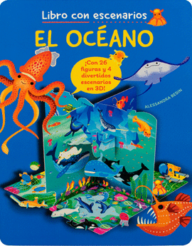 LIBRO INFANTIL DIDACTICO CON ESCENARIOS: EL OCEANO