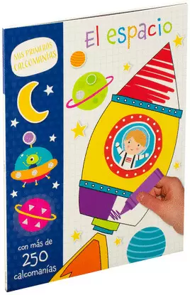 MIS PRIMERAS CALCOMANIAS: EL ESPACIO.