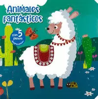 LIBROS DE ROMPECABEZAS: ANIMALES FANTASTICOS