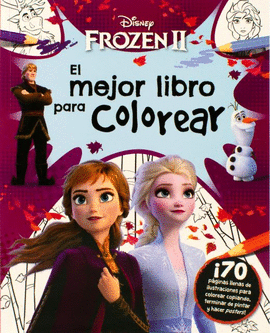 EL MEJOR LIBRO PARA COLOREAR DISNEY FROZEN II