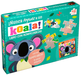 LIBRO CON ROMPECABEZAS ¡NUNCA TOQUES A UN KOALA!