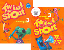 TWIST AND SHOUT STUDENT'S BOOK PACK 3 (SB + STUDENT TWISTER + HOMEWORK BOOK + HOMEWORK AUDIO CD + M TUNES CD-ROM)