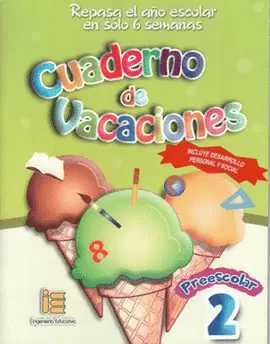 CUADERNO DE VACACIONES 2 PREESCOLAR
