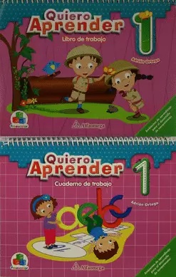 PACK QUIERO APRENDER 1 (LIBRO-CUADERNO)