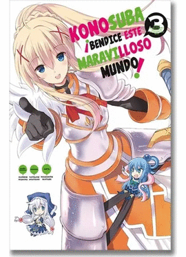 KONOSUBA BENDICE ESTE MARAVILLOSO MUNDO MANGA 3