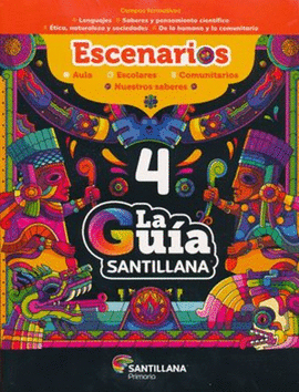 PACK 4 GUIA SANTILLANA 2023 ESCENARIOS
