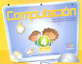 COMPUTACION PREESCOLAR 4 AÑOS CON CD
