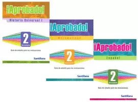 PACK APROBADO 2 SECUNDARIA HISTORIA, ESPAÑOL