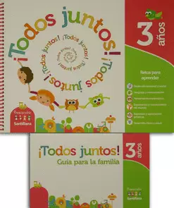 PACK TODOS JUNTOS 3 AÑOS (LIBRO Y GUIA FAM)