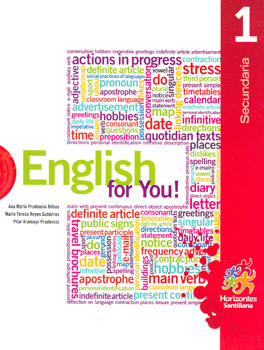 PACK ENGLISH FOR YOU! 1.SECUNDARIA HORIZONTES