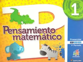 PACK PENSAMIENTO MATEMATICO 1 HORIZONTE PREESCOLAR