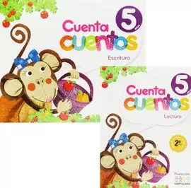 PACK CUENTA CUENTOS 5 LIBRO DE LECTURA Y EJERCICIOS 2013