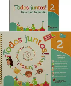 TODOS JUNTOS 2 RETOS PARA APRENDER PREESCOLAR C/GUÍA PARA LA FAMILIA