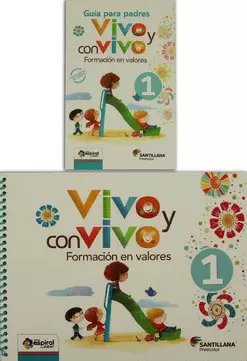 VIVO Y CONVIVO 1 FORMACIÓN EN VALORES C/GUÍA PREESCOLAR