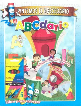 EL ABCDARIO LIBRO C/ DVD CRAYOLAS Y CROMOS