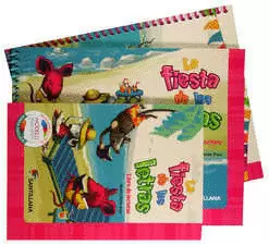 LA FIESTA DE LAS LETRAS LIBRO DE EJERCICIOS + CUADERNO DE ESCRITURA + LIBRO DE LECTURAS