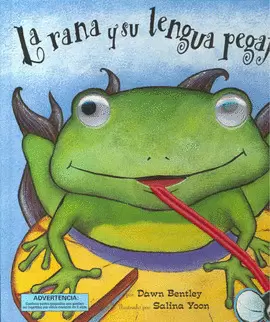 RANA Y SU LENGUA  PEGAJOSA, LA