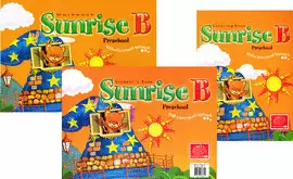 KIT SUNRISE B PRESCHOOL STUDENTS BOOK C/CD WORKBOOK AND COLORING BOOK