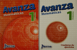 AVANZA MATEMÁTICAS 1 PRIMARIA C/CUADERNO DE EJERCICIOS