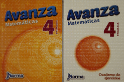 AVANZA MATEMÁTICAS 4 PRIMARIA C/CUADERNO DE EJERCICIOS