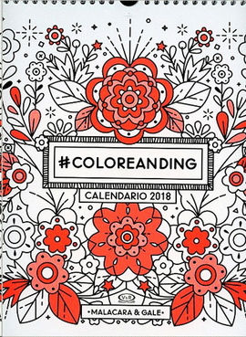 COLOREADING CALENDARIO 2018