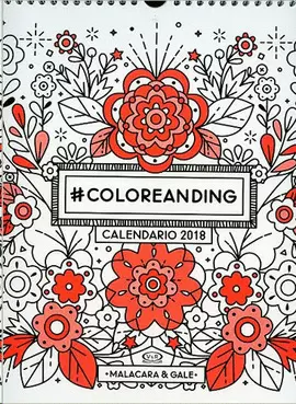 COLOREADING CALENDARIO 2018
