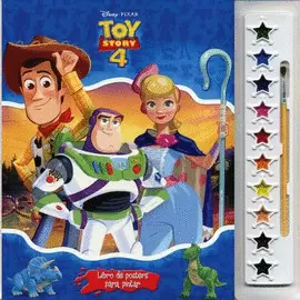 LIBROS DE POSTERS PARA PINTAR: TOY STORY 4