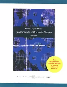 FUNDAMENTALS OF CORPORATE FINANCE