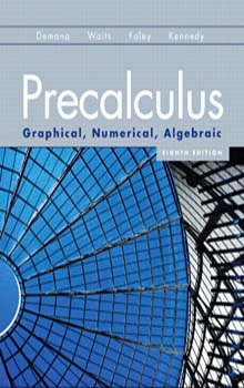 PRECALCULUS GRAPHICAL NUMERICAL ALGEBRAIC