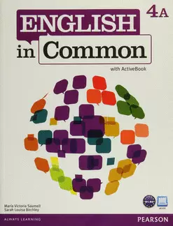 ENGLISH IN COMMON 4A STUDENT BOOK AND WORKBOOK  WITH ACTIVEBOOK C/CD