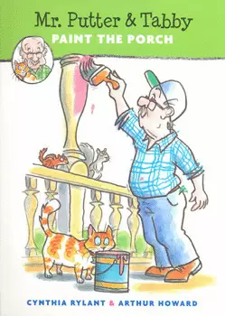 MR PUTTER AND TABBY PAINT THE PORCH