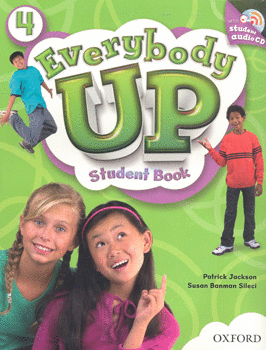 EVERYBODY UP 4 STUDENT BOOK WITH AUDIO CD PACK.