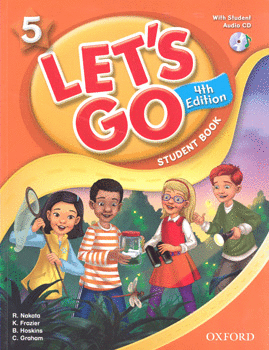 LET S GO 4E LEVEL 5 STUDENT BOOK WITH AUDIO CD PACK