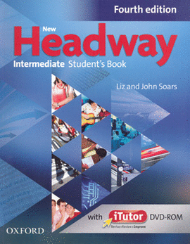 NEW HEADWAY INTERMEDIATE STUDENTS BOOK C/DVD ROM