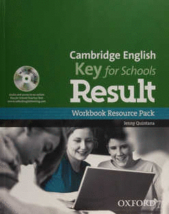 CAMBRIDGE ENGLISH KEY FOR SCHOOLS RESULT WORKBOOK RESOURCE PACK