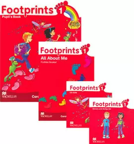 FOOTPRINTS PUPIL´S BOOK PACK 1 (PUPIL´S BOOK & PORTFOLIO BOOKLET) + SONG CD + CDR