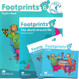 FOOTPRINTS PUPIL´S BOOK PACK 6 (PUPIL´S BOOK & PORTFOLIO BOOKLET) + SONG CD + CDR