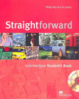 STRAIGHTFORWARD INTERMEDIATE STUDENT´S BOOK W/CD ROM
