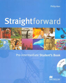 STRAIGHTFORWARD PRE-INTERMEDIATE STUDENT´S BOOK W/CD ROM