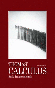 THOMAS CALCULUS EARLY TRANSCENDENTALS