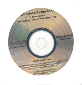 INSTRUCTORS RESOURCE TO ACOMPANY MANAGING HUMAN RESOURCES