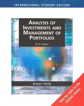 ANALYSIS OF INVESTMENTS AND MANAGEMENT OF