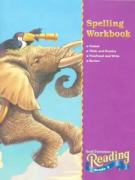 READING 5 SPELLING WORKBOOK