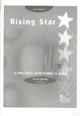 RISING STAR PRE-FCE TEST BOOK