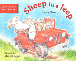 SHEEP IN A JEEP