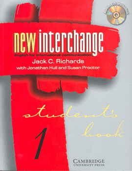 NEW INTERCHANGE 1 STUDENT BOOK WITH CD