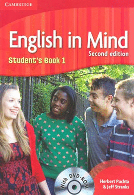 ENGLISH IN MIND 2 ED. STUDENTS BOOK WITH DVD-ROM 1