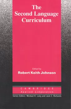 THE SECOND LANGUAGE CURRICULUM