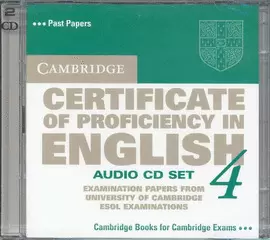 CERTIFICATE OF PROFICIENCY IN ENGLISH 4 2 CDS
