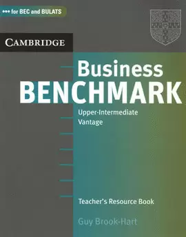 BUSINESS BENCHMARK UPPER INTERMEDIATE VANTAGE TEACHERS RESOU